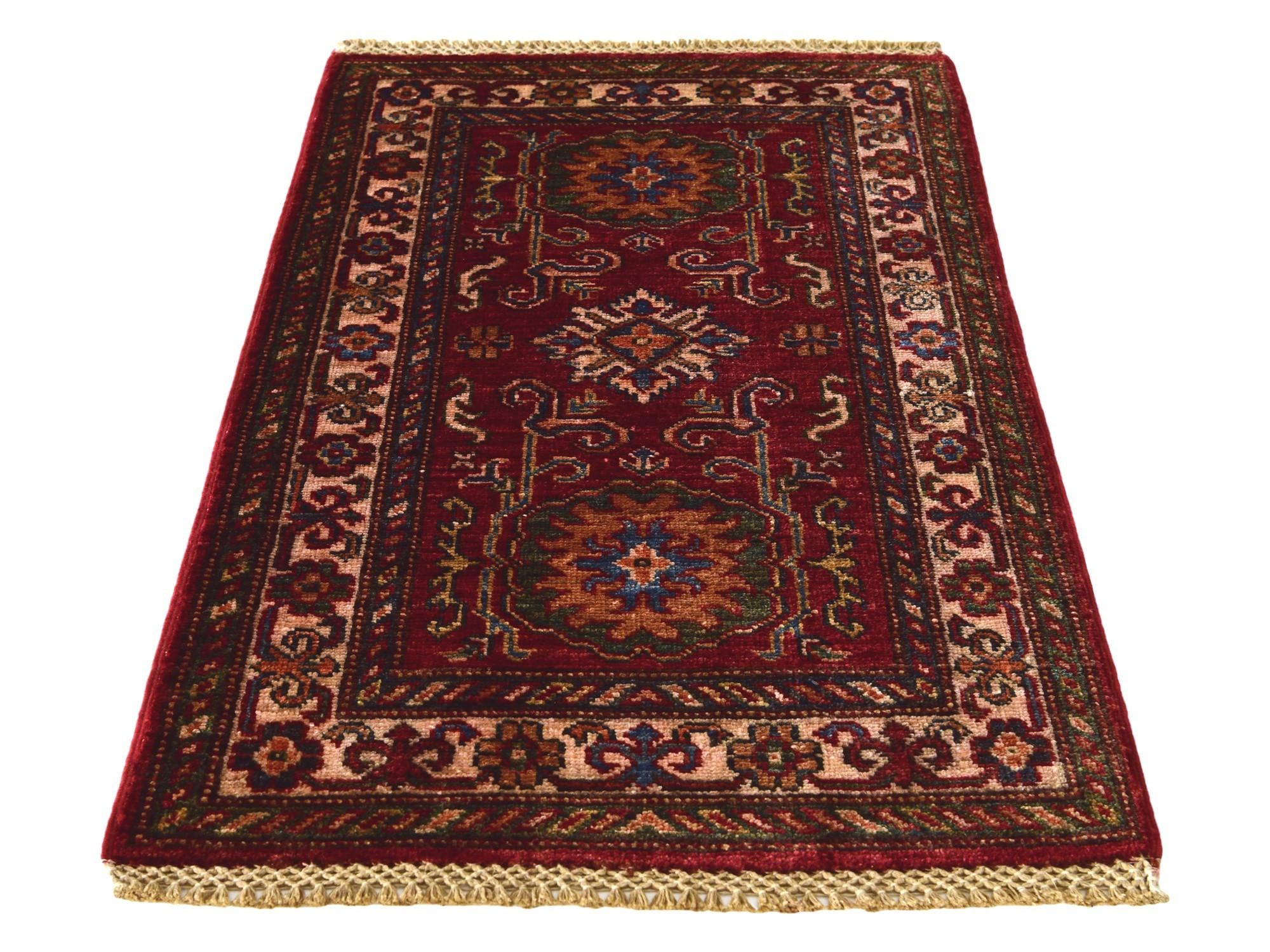 2' 10 x 3' 11 Hand Knotted Kazak Rug