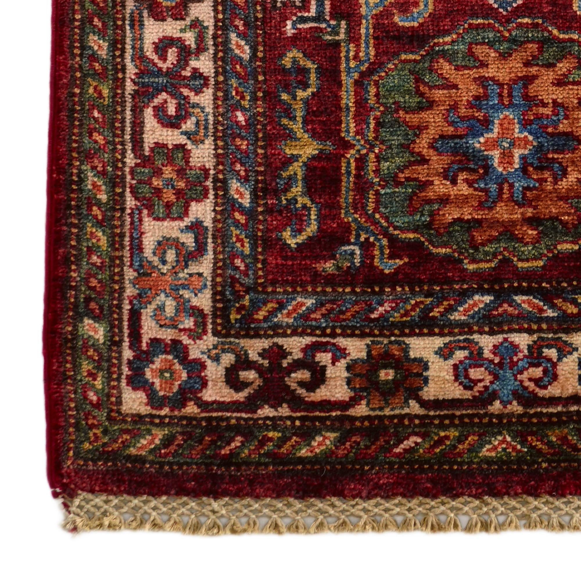 2' 10 x 3' 11 Hand Knotted Kazak Rug