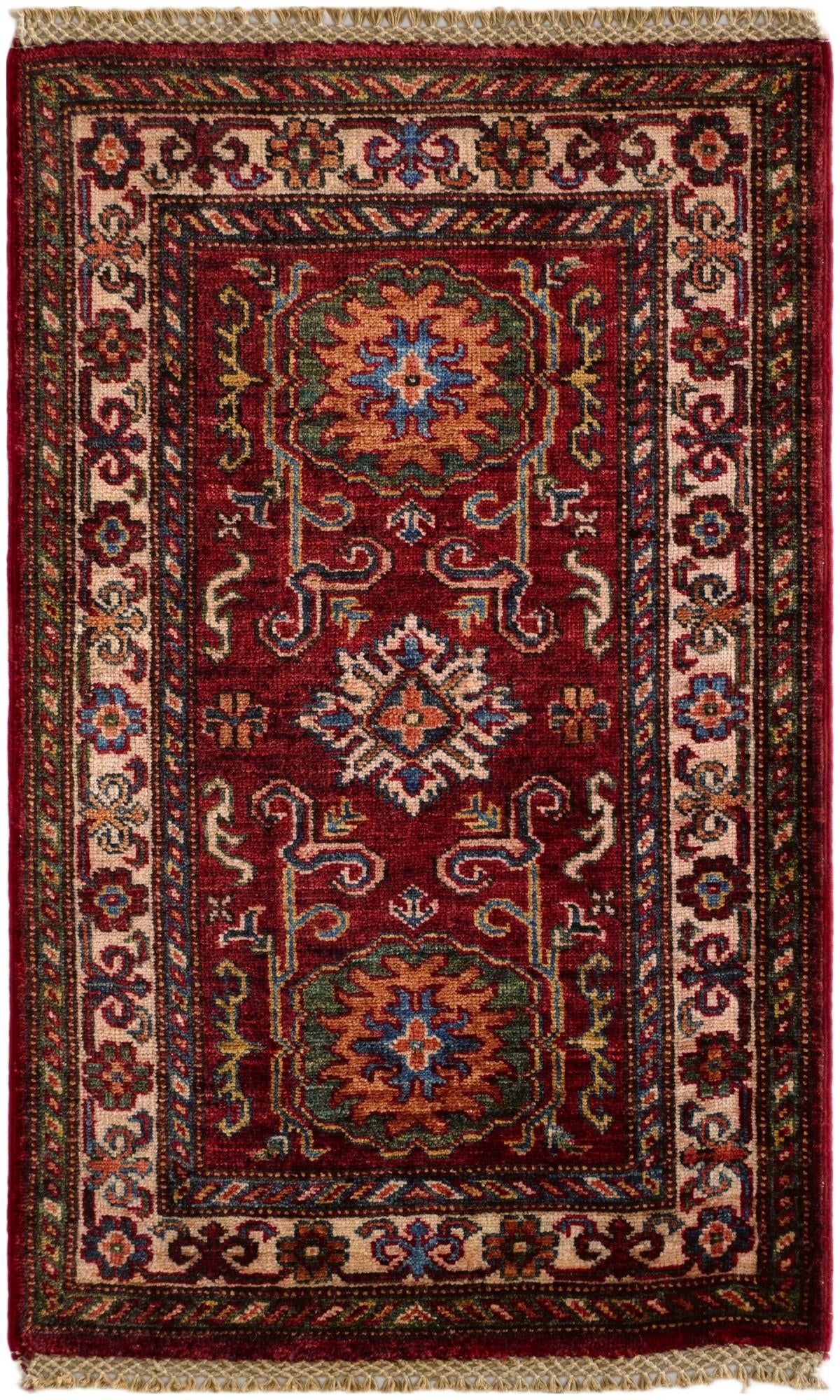 2' 10 x 3' 11 Hand Knotted Kazak Rug