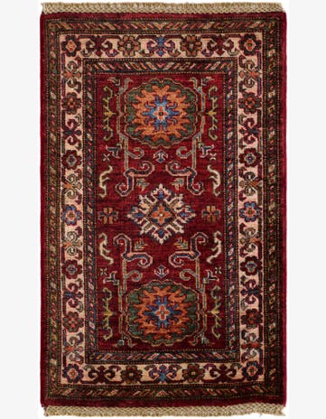 2' 10 x 3' 11 Hand Knotted Kazak Rug