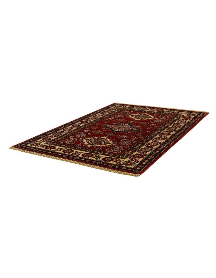 Detail image of 2' 11 x 4' 2 Hand Knotted Kazak Rug