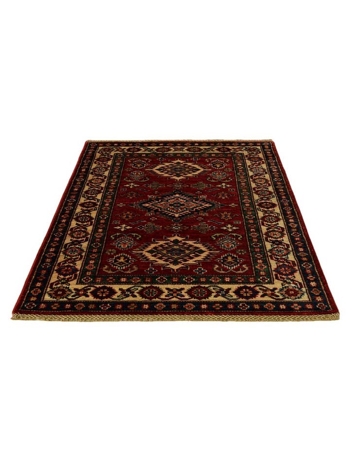Detail image of 2' 11 x 4' 2 Hand Knotted Kazak Rug