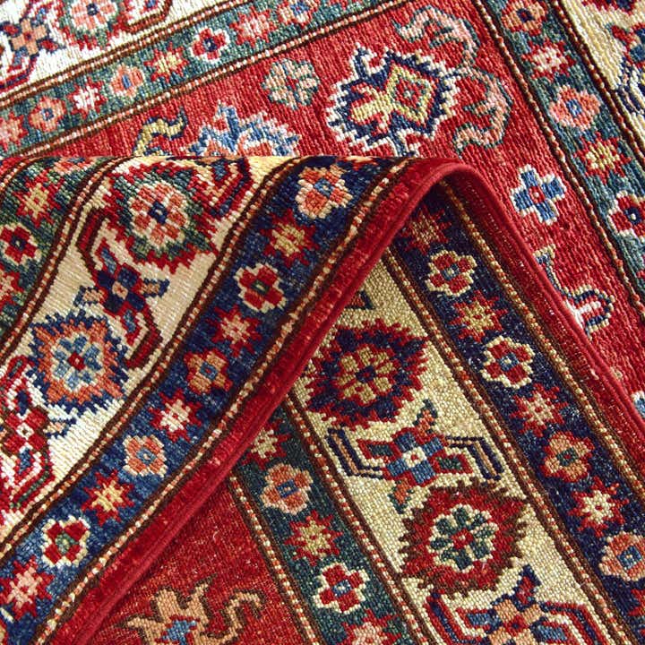 2' 11 x 4' 2 Hand Knotted Kazak Rug