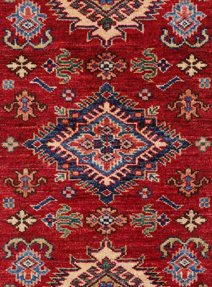 2' 11 x 4' 2 Hand Knotted Kazak Rug