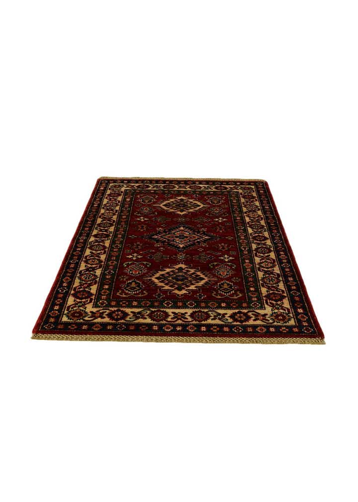 2' 9 x 4' 2 Hand Knotted Kazak Rug