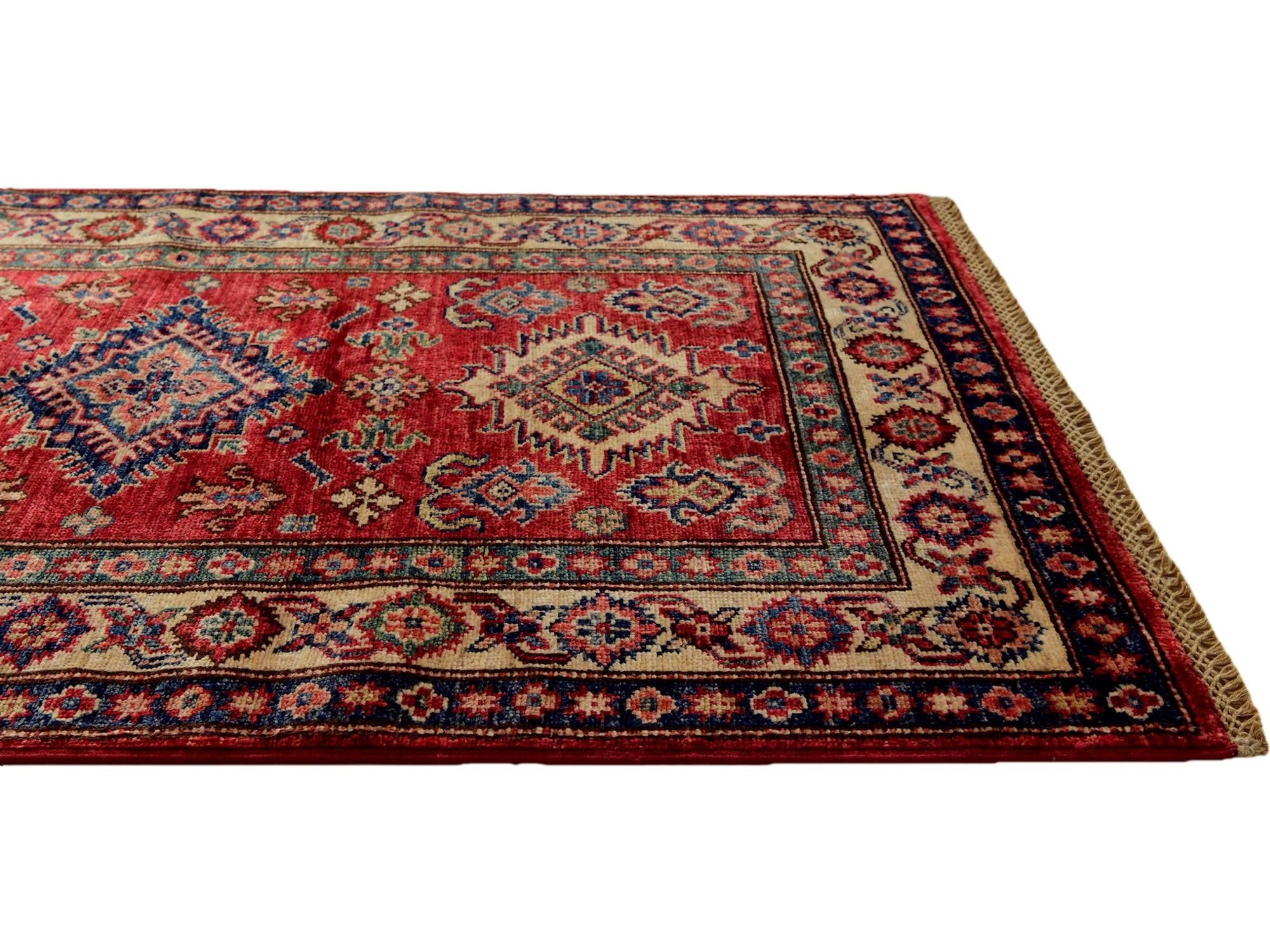 2' 9 x 4' 2 Hand Knotted Kazak Rug