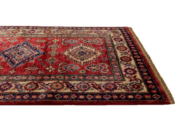 2' 9 x 4' 2 Hand Knotted Kazak Rug