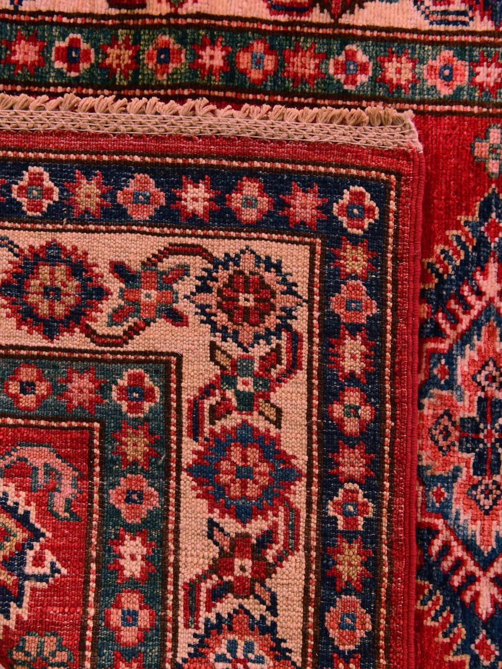 Detail image 12 of 12: 2' 9 x 4' 2 Hand Knotted Kazak Rug