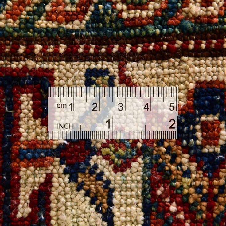 Detail image of 2' 9 x 4' Hand Knotted Kazak Rug