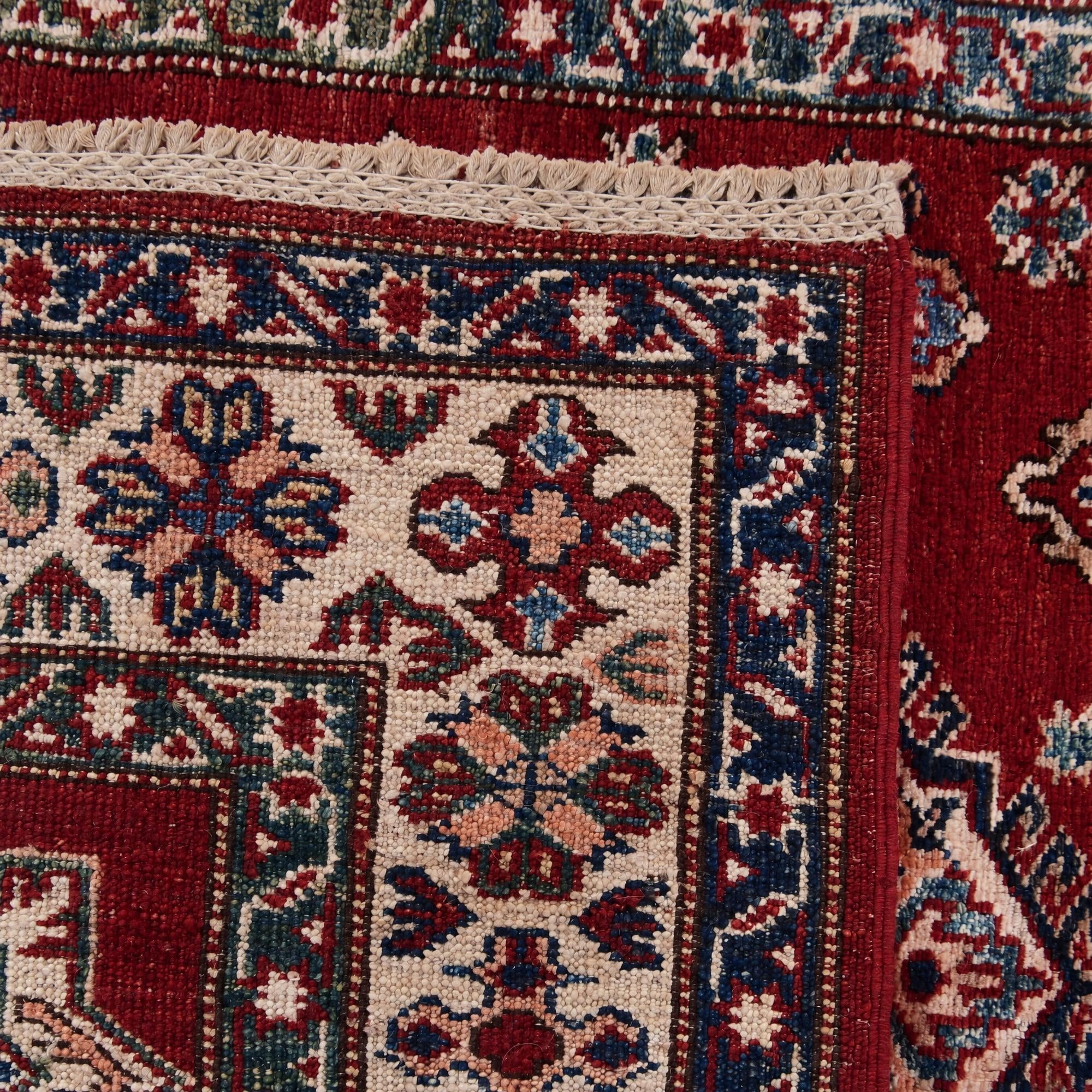105cm x 150cm Hand Knotted Kazak Rug