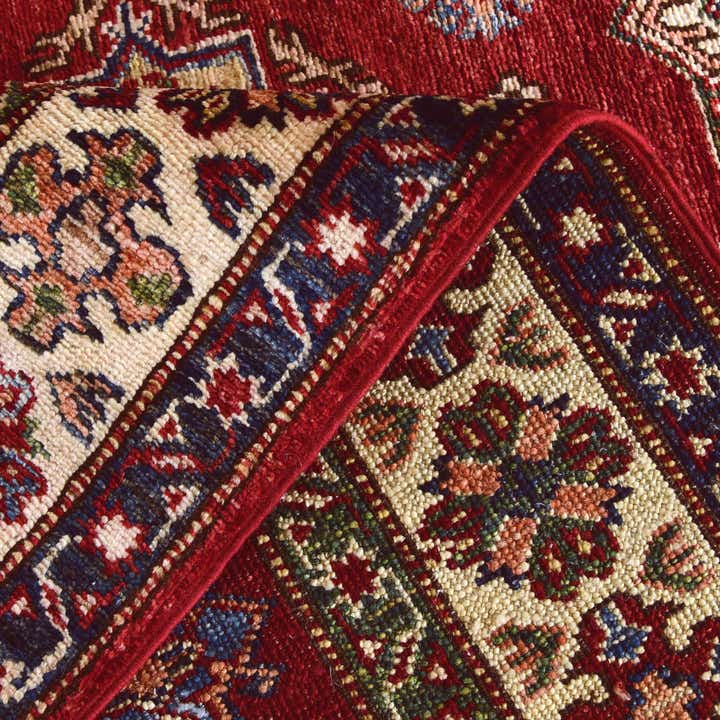 3' 4 x 5' 3 Hand Knotted Kazak Rug