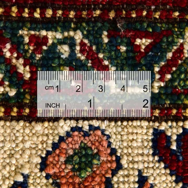 3' 4 x 5' 3 Hand Knotted Kazak Rug