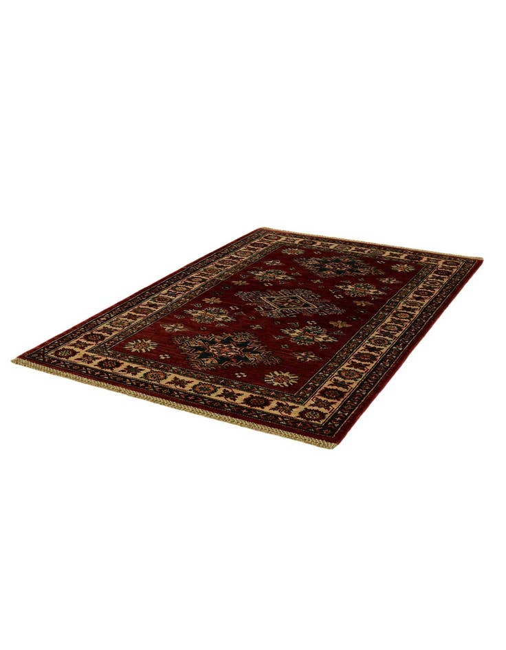 Detail image of 3' 4 x 5' 3 Hand Knotted Kazak Rug