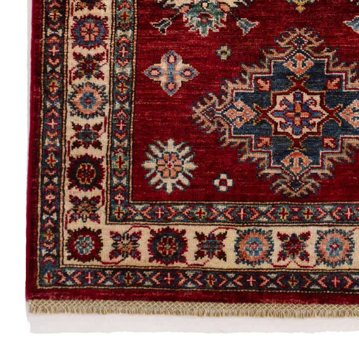 3' 4 x 5' 3 Hand Knotted Kazak Rug