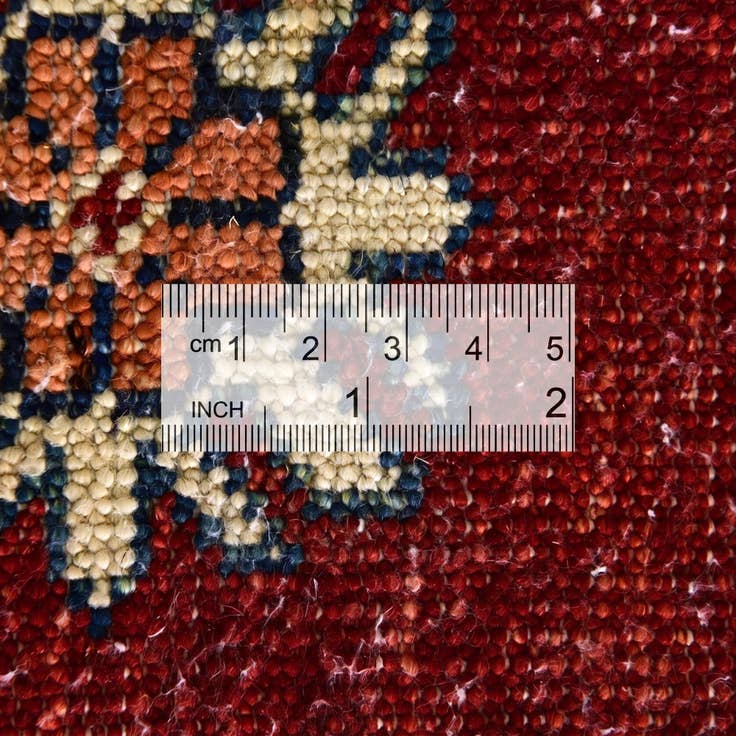 Detail image of 3' 4 x 5' 3 Hand Knotted Kazak Rug