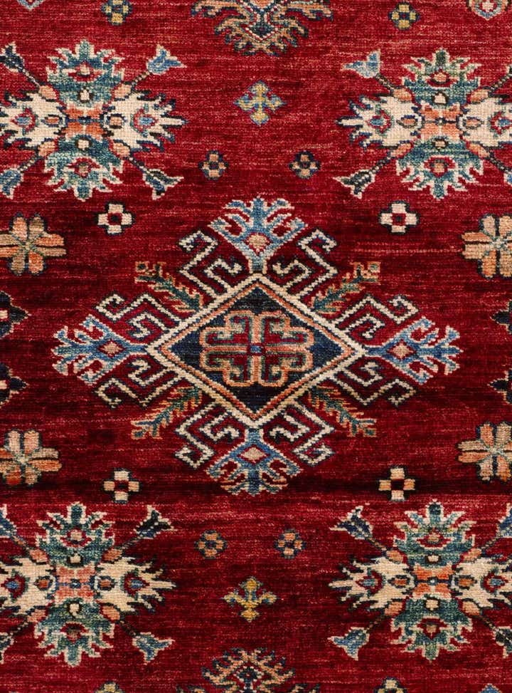 3' 4 x 5' 3 Hand Knotted Kazak Rug