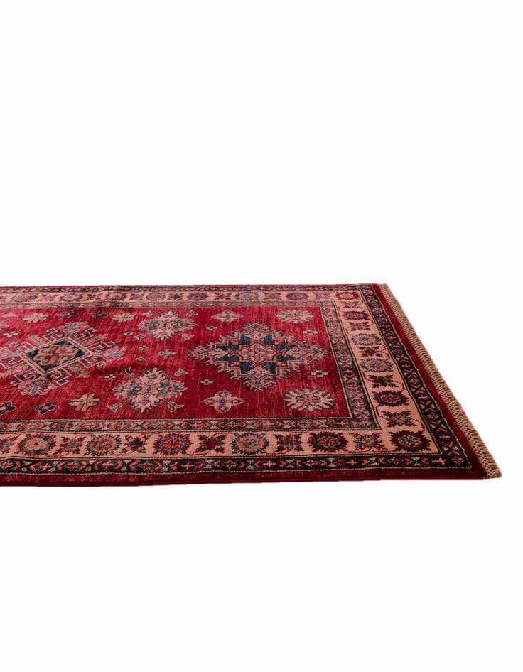 Detail image of 3' 2 x 5' 2 Hand Knotted Kazak Rug