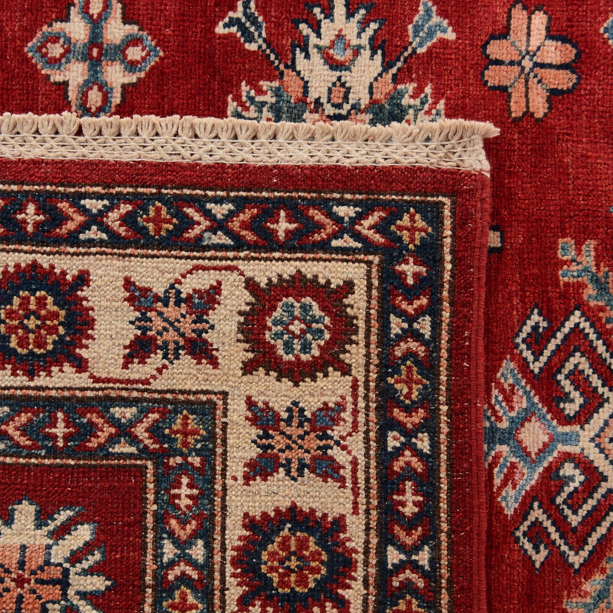 95cm x 155cm Hand Knotted Kazak Rug