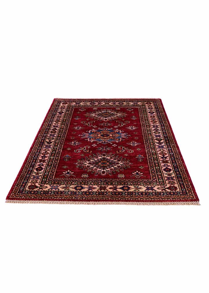 3' 4 x 5' 1 Hand Knotted Kazak Rug