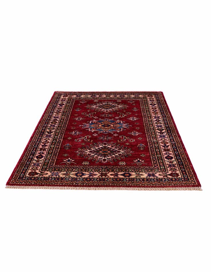 Detail image of 3' 4 x 5' 1 Hand Knotted Kazak Rug