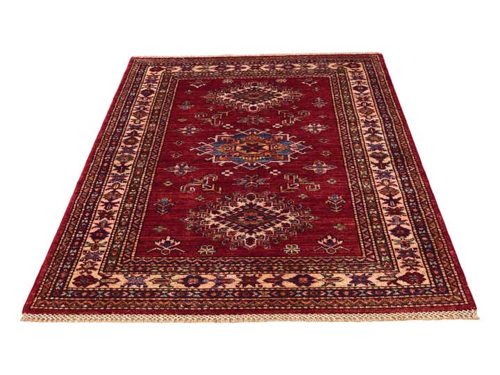 3' 4 x 5' 1 Hand Knotted Kazak Rug