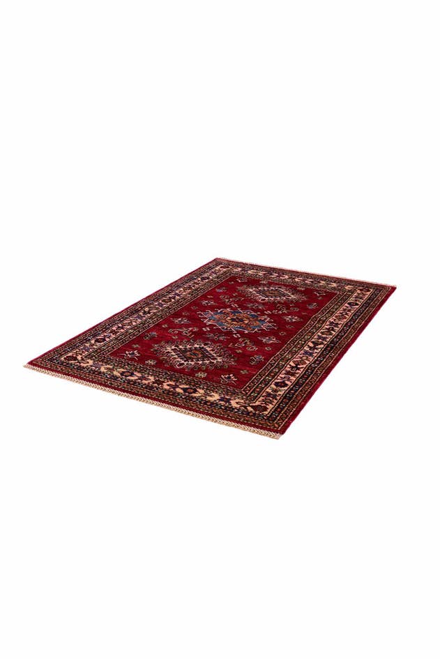 Detail image of 3' 4 x 5' 1 Hand Knotted Kazak Rug