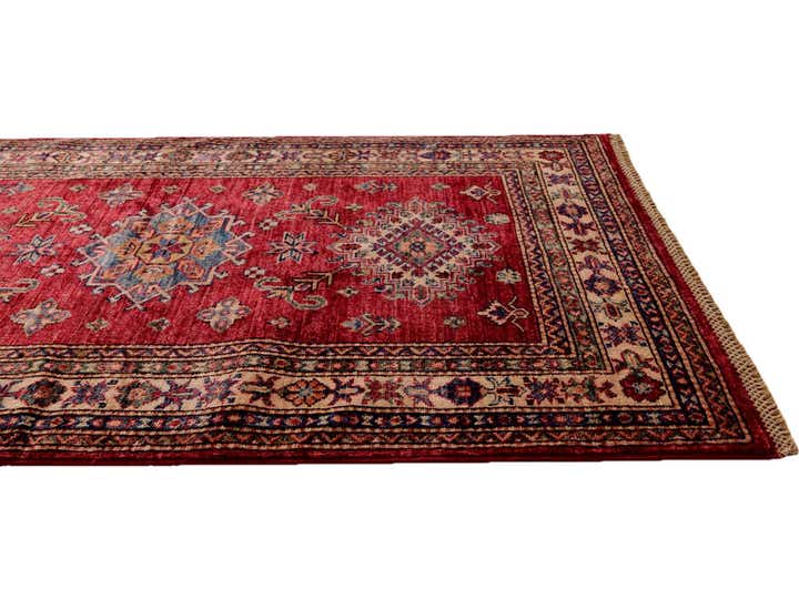 3' 4 x 5' 1 Hand Knotted Kazak Rug