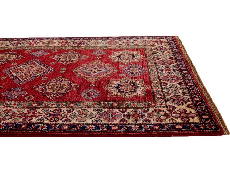 Detail image of 3' 5 x 5' 2 Hand Knotted Kazak Rug