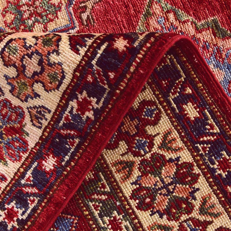 Detail image of 3' 5 x 5' 2 Hand Knotted Kazak Rug
