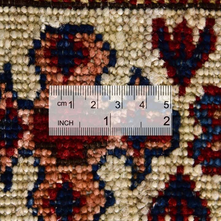 3' 5 x 5' 2 Hand Knotted Kazak Rug