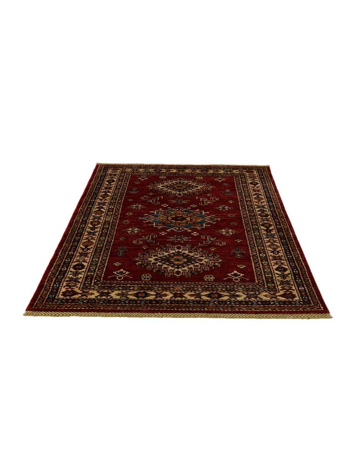 Detail image of 3' 5 x 5' 2 Hand Knotted Kazak Rug