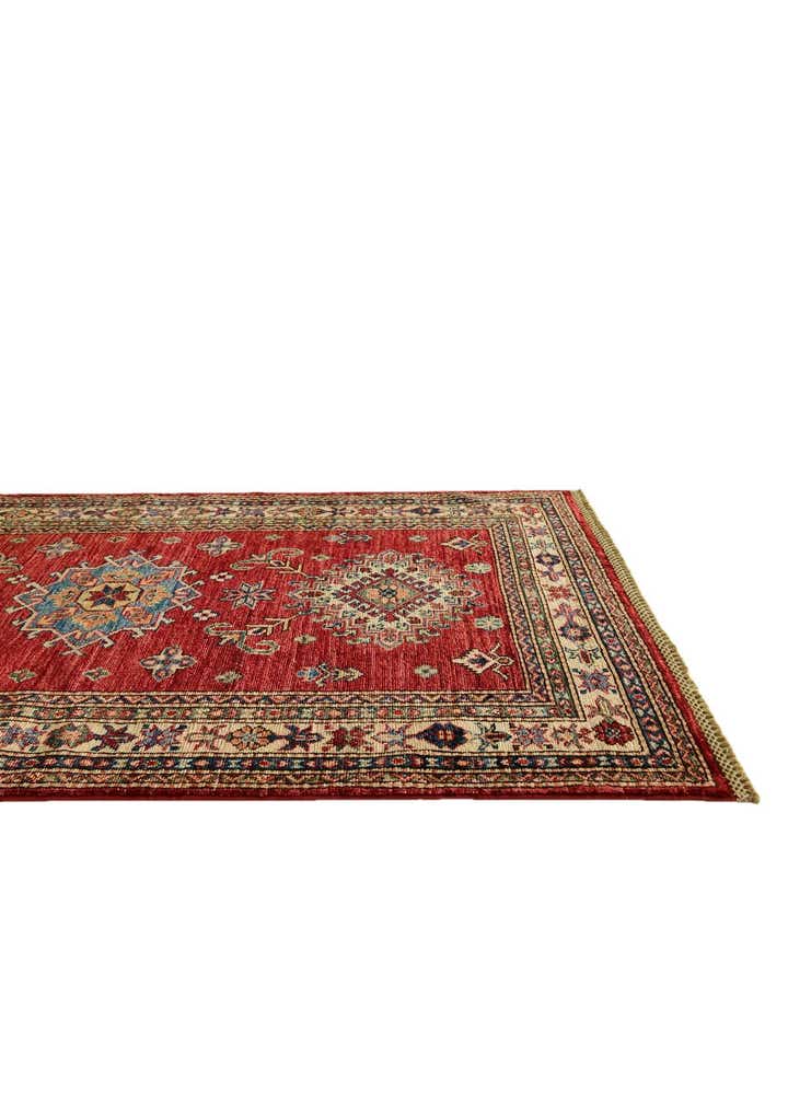 3' 5 x 5' 2 Hand Knotted Kazak Rug