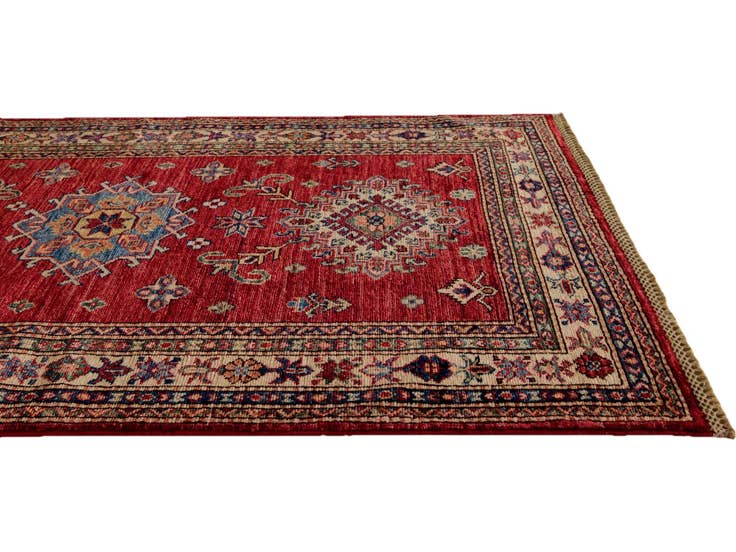 Detail image of 3' 5 x 5' 2 Hand Knotted Kazak Rug