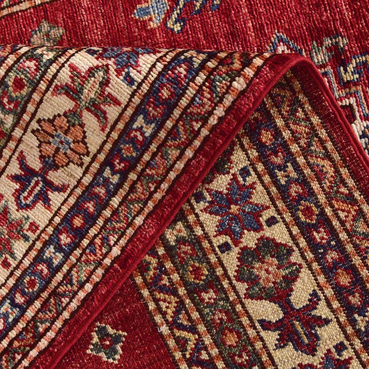Detail image of 3' 5 x 5' 2 Hand Knotted Kazak Rug