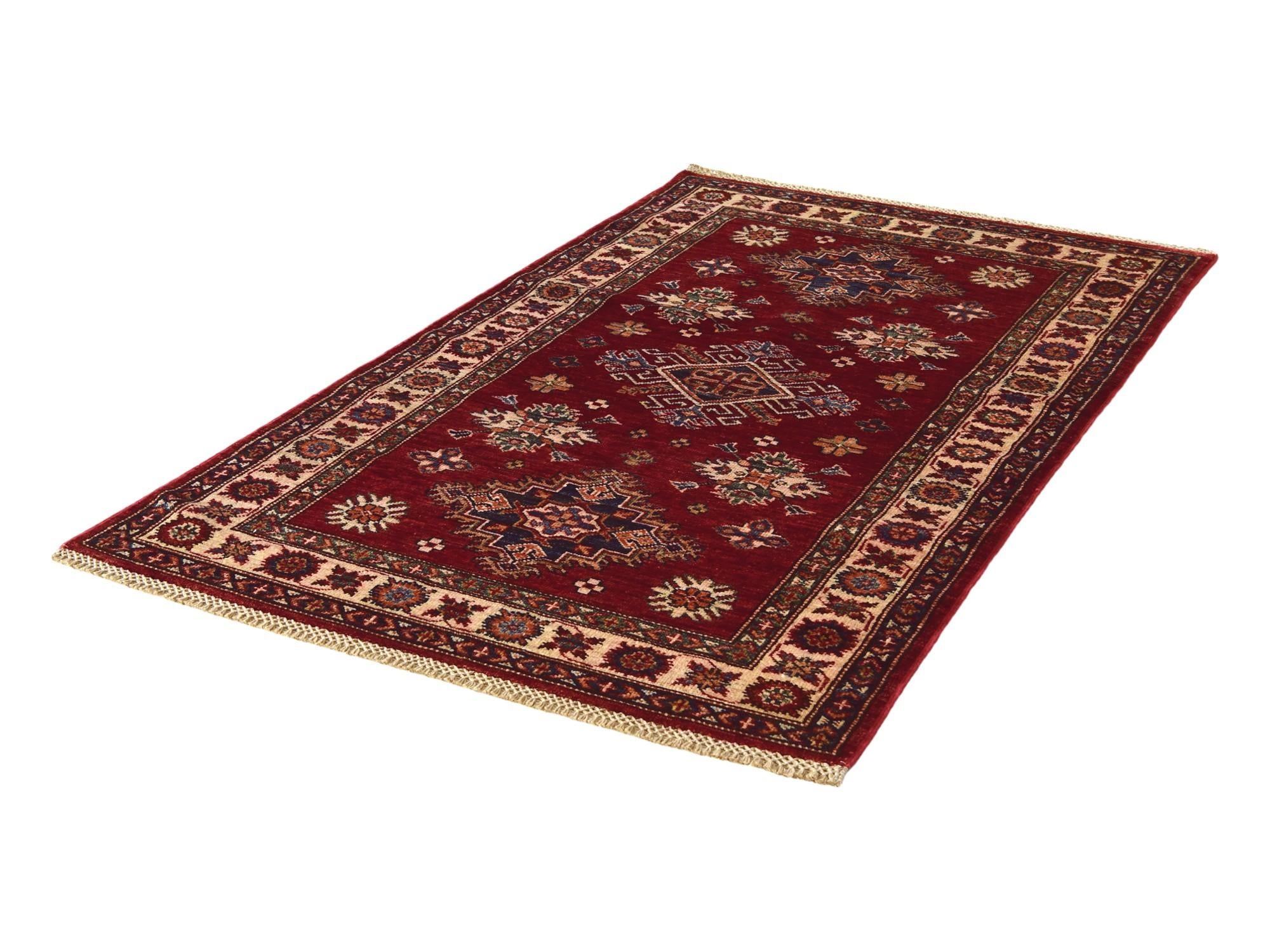 3' 1 x 5' 1 Hand Knotted Kazak Rug