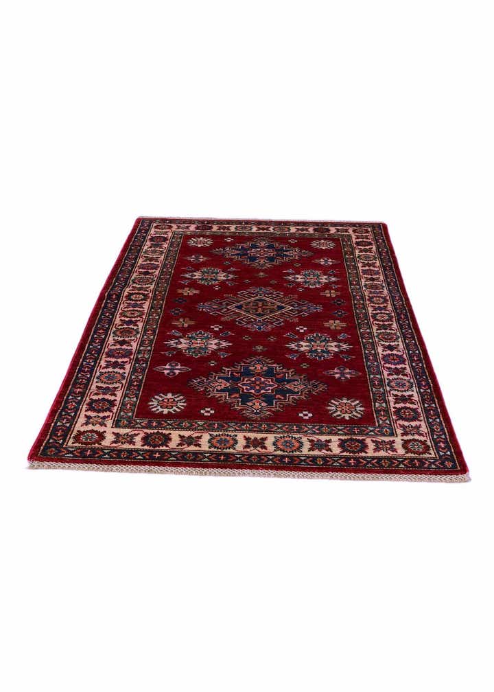 3' 3 x 5' 2 Hand Knotted Kazak Rug