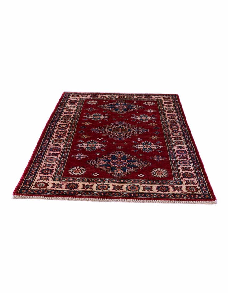 Detail image of 3' 3 x 5' 2 Hand Knotted Kazak Rug
