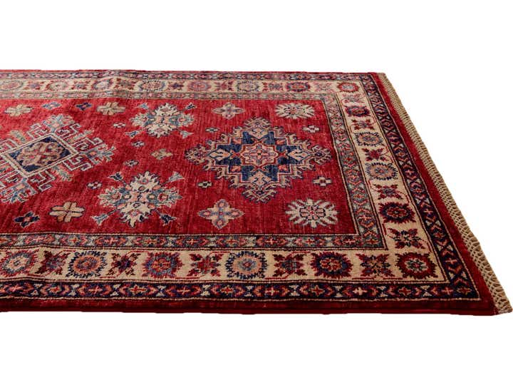 3' 3 x 5' 2 Hand Knotted Kazak Rug