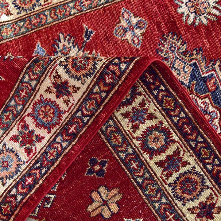 3' 3 x 5' 2 Hand Knotted Kazak Rug