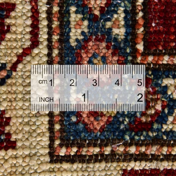 Detail image of 3' 3 x 5' 2 Hand Knotted Kazak Rug