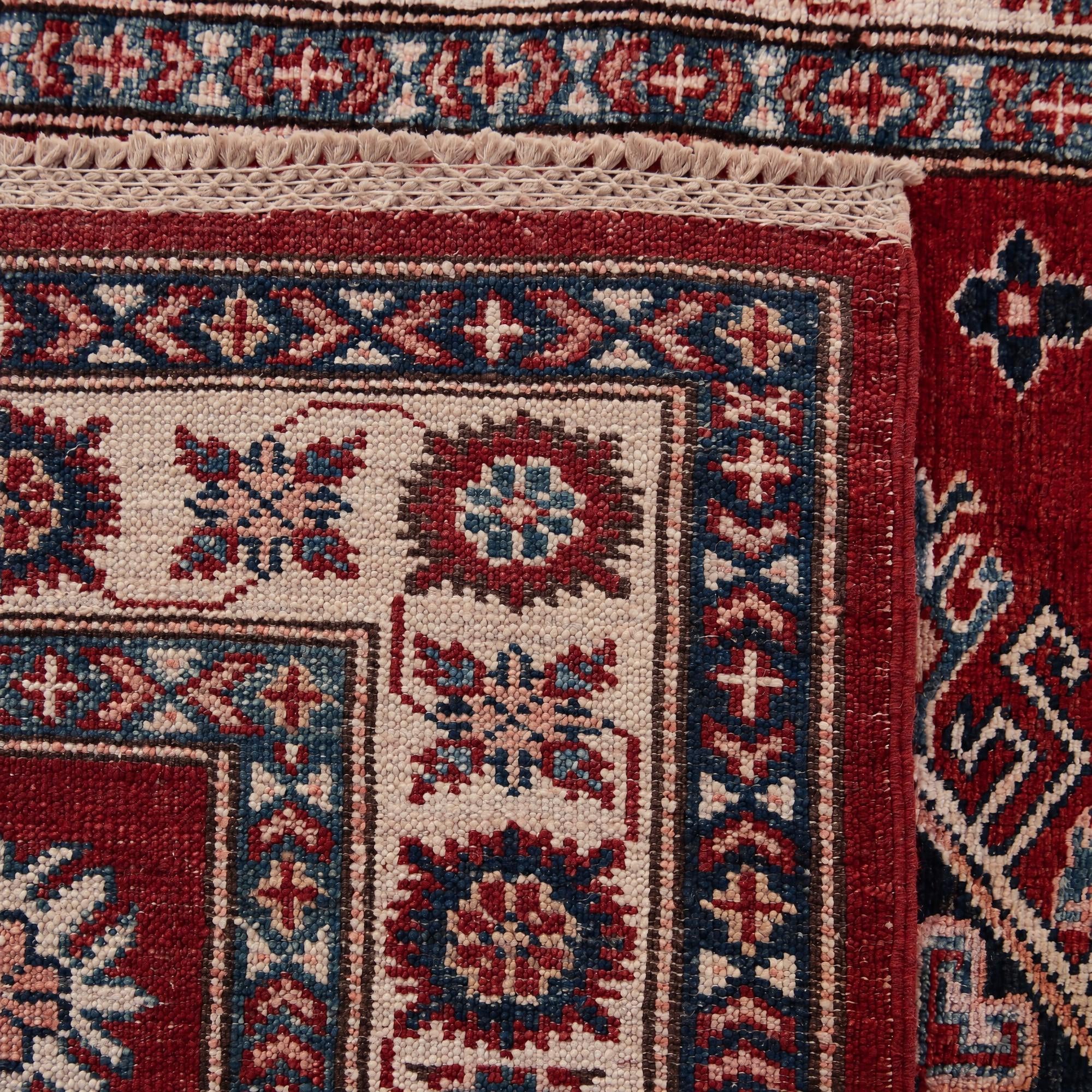 100cm x 160cm Hand Knotted Kazak Rug