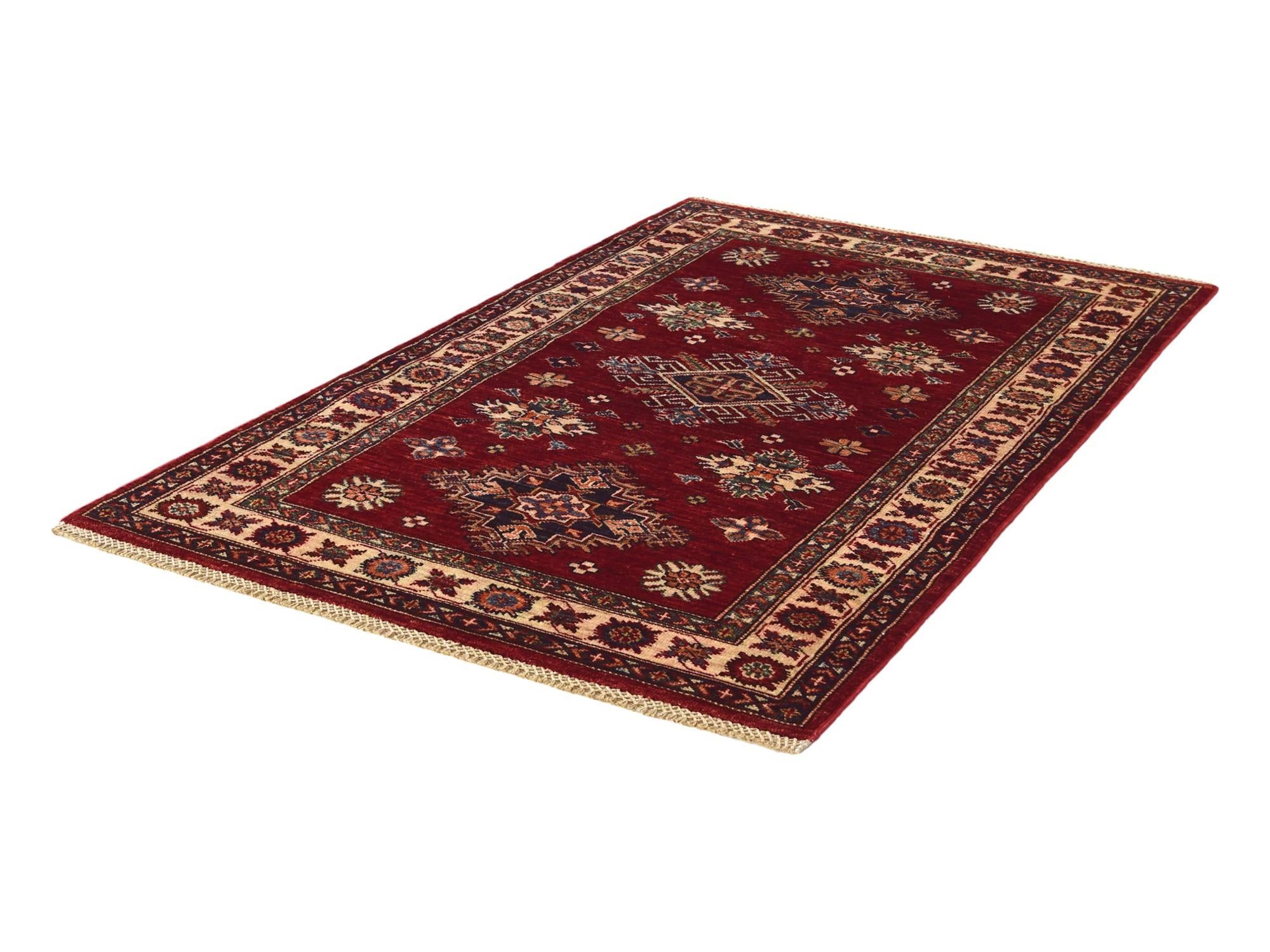 3' 3 x 5' 1 Hand Knotted Kazak Rug