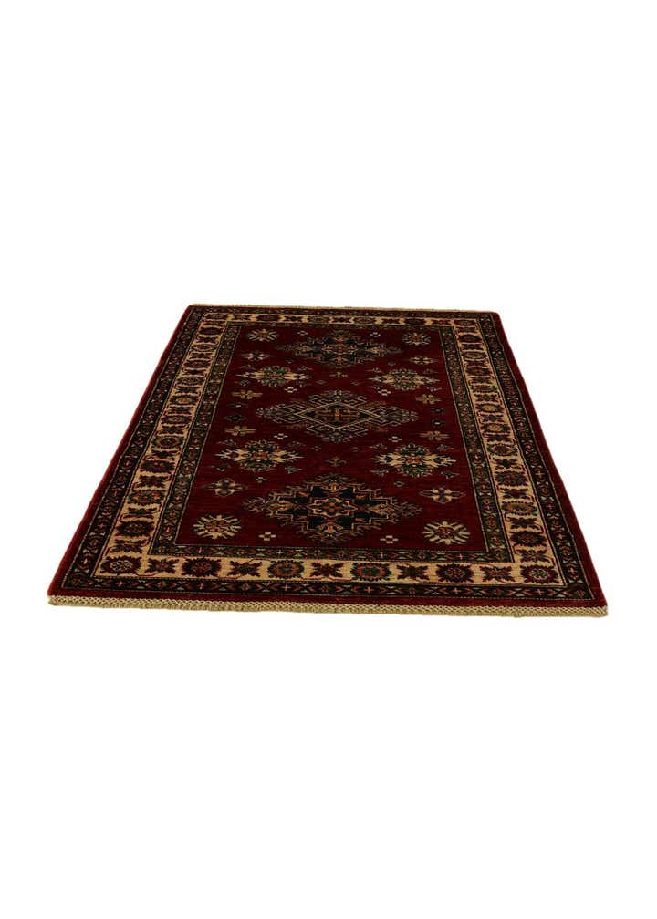 3' 3 x 5' 1 Hand Knotted Kazak Rug