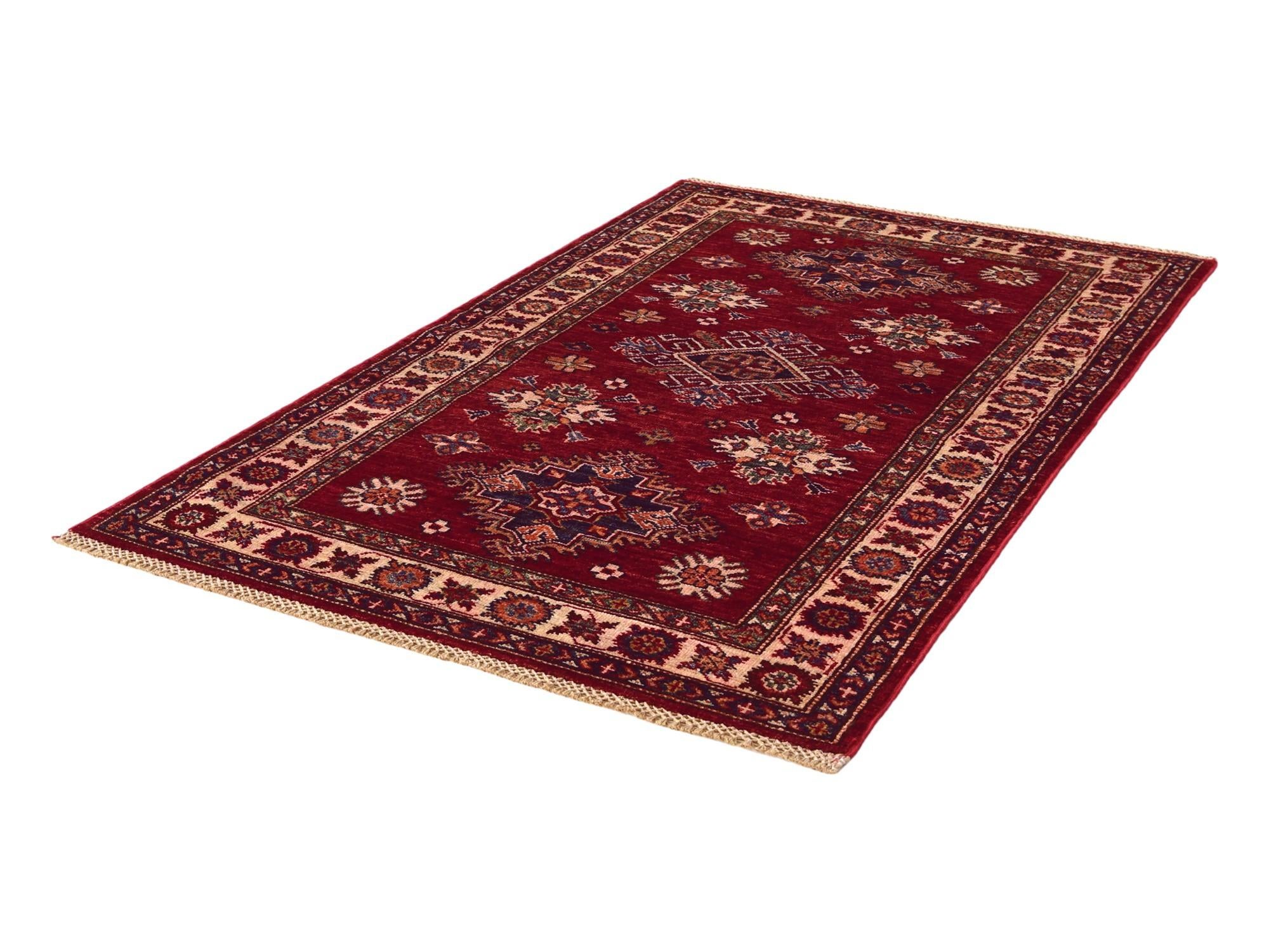 3' 1 x 5' 1 Hand Knotted Kazak Rug