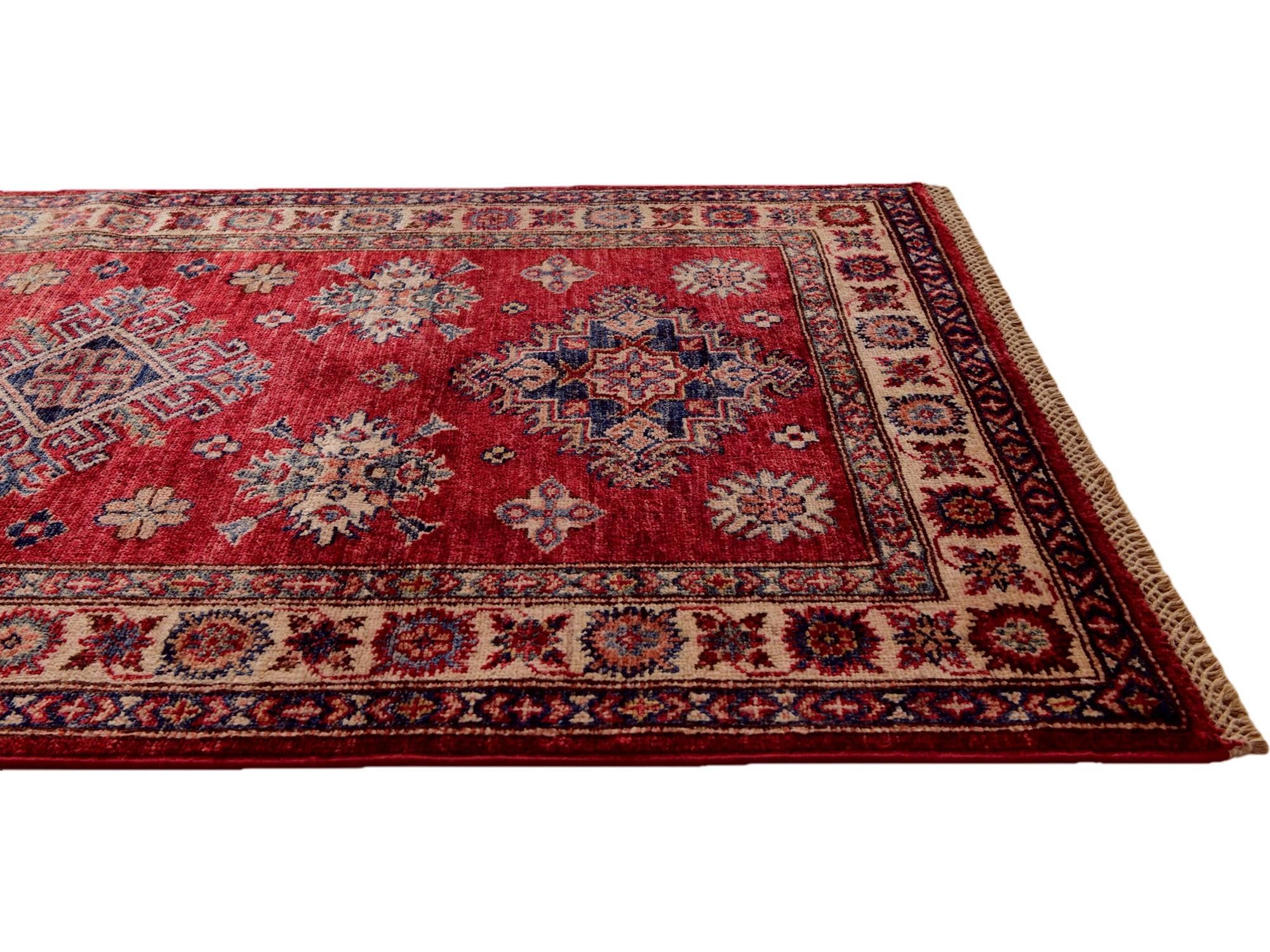 3' 1 x 5' 1 Hand Knotted Kazak Rug