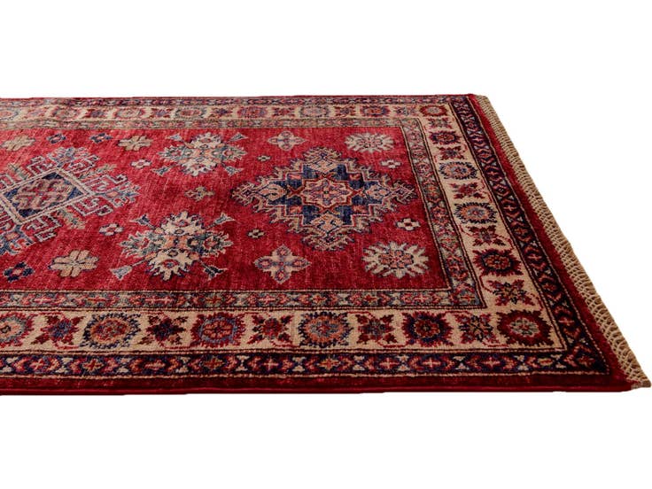 Detail image of 3' 1 x 5' 1 Hand Knotted Kazak Rug