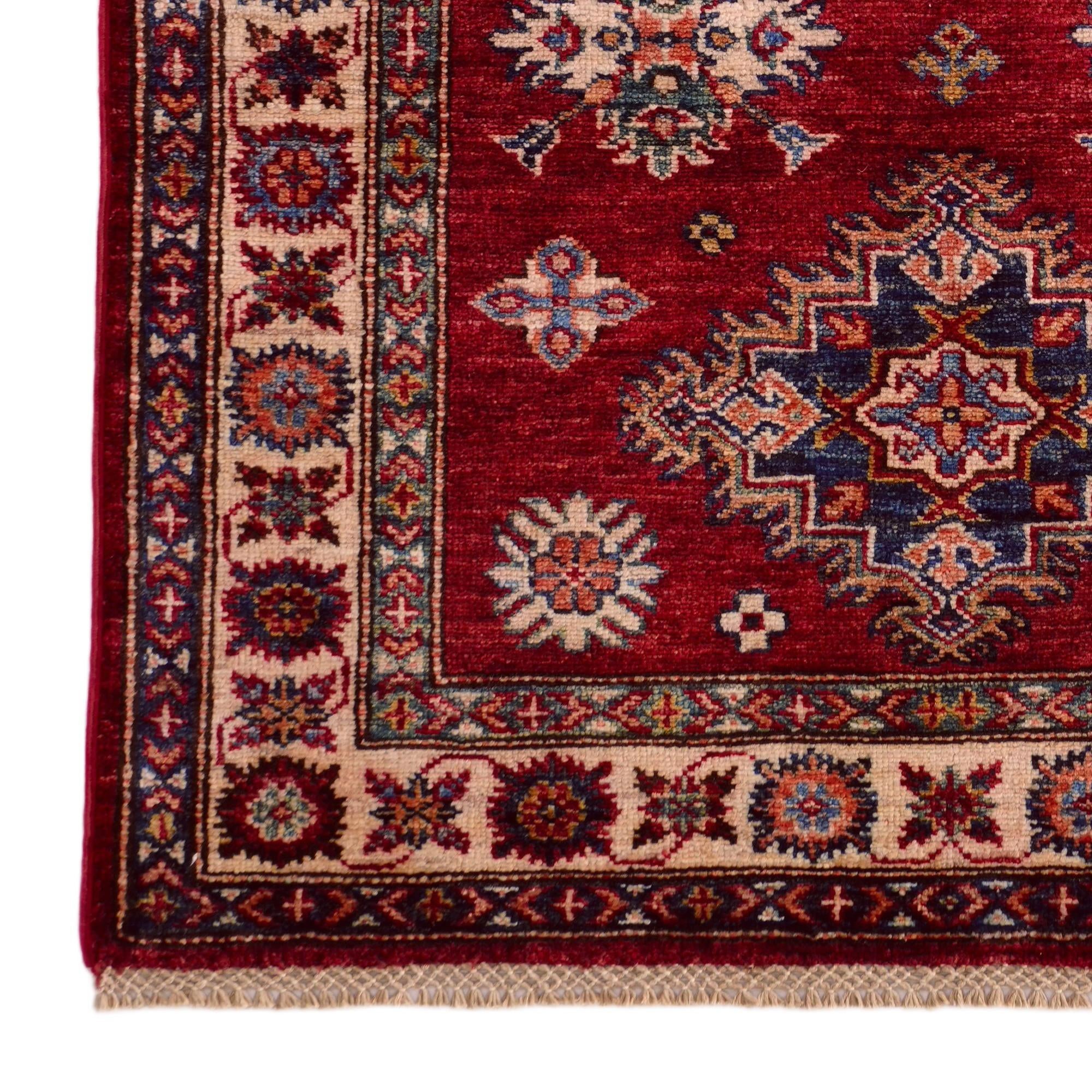 3' 1 x 5' 1 Hand Knotted Kazak Rug