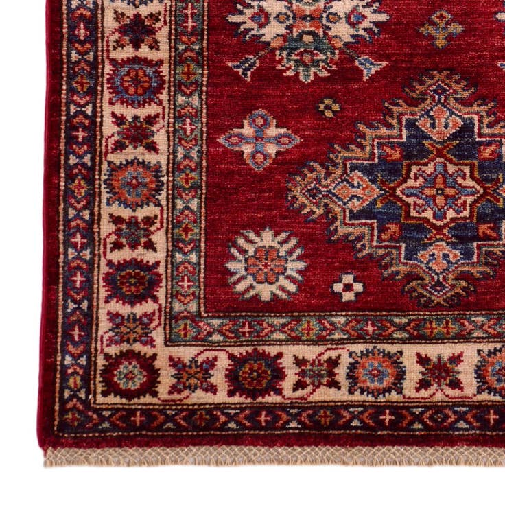 Detail image of 3' 1 x 5' 1 Hand Knotted Kazak Rug