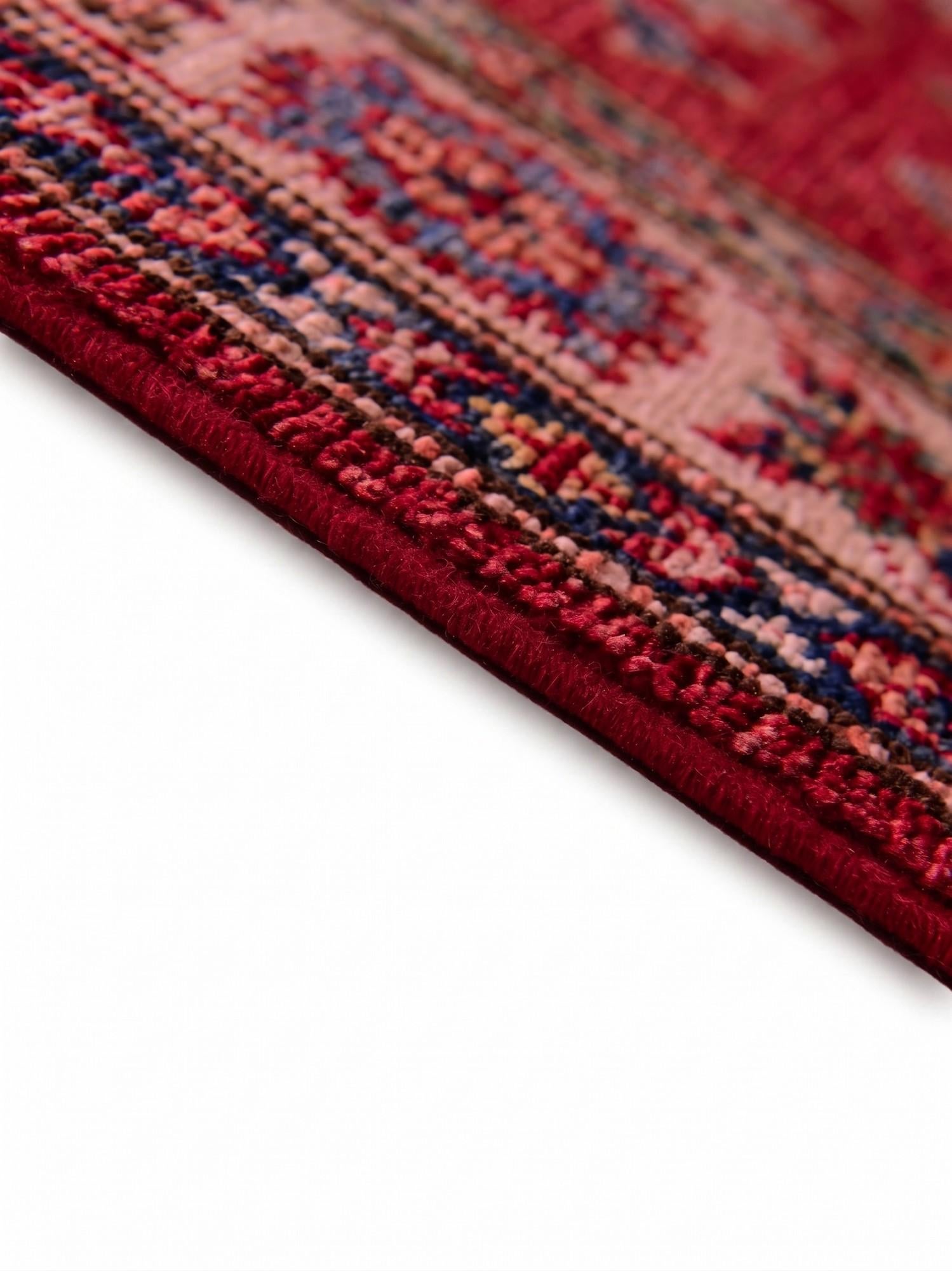 Detail image 8 of 12: 3' 1 x 5' 1 Hand Knotted Kazak Rug