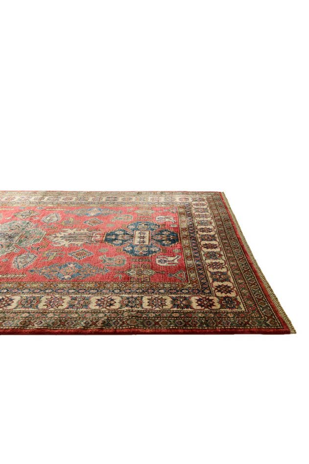 Detail image of 5' 6 x 8' Hand Knotted Kazak Rug